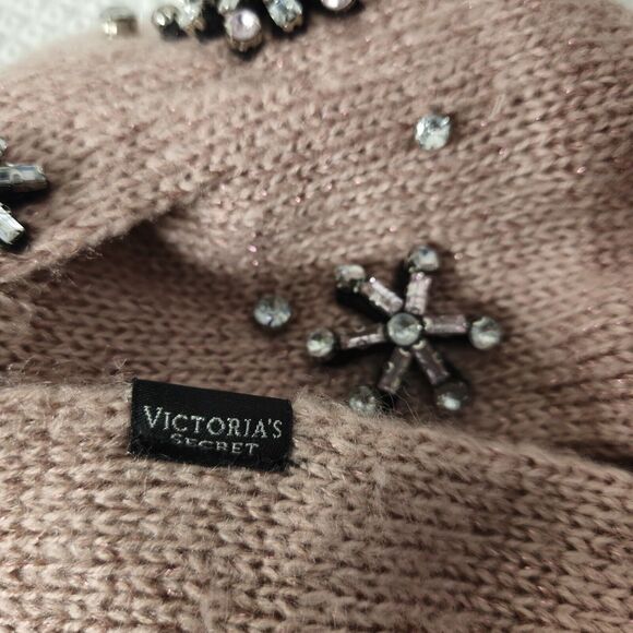 Victoria Secret Winter Angel Pink Rhinestone Headband Snowflake Sparkle Jewels - Picture 7 of 8